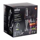 Braun MultiQuick 9 MQ 9195XLI 2 L Frullatore a immersione 1200 W nero acciaio inossidabile