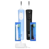 Oral-B Vitality Pro Duo Adult Spazzolino rotante-oscillante Nero Blu Bianco