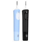 Oral-B Vitality Pro Duo Adult Spazzolino rotante-oscillante Nero Blu Bianco