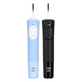 Oral-B Vitality Pro Duo Adult Spazzolino rotante-oscillante Nero Blu Bianco