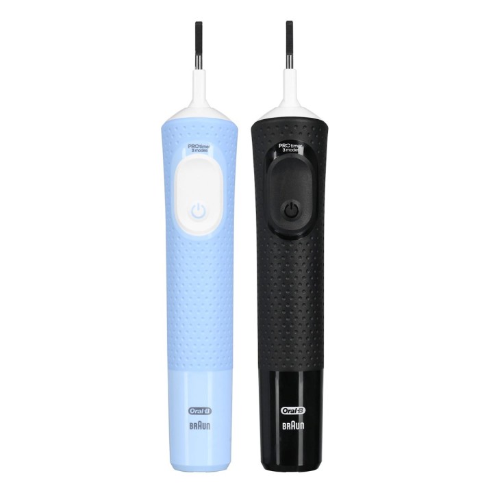 Oral-B Vitality Pro Duo Adult Spazzolino rotante-oscillante Nero Blu Bianco
