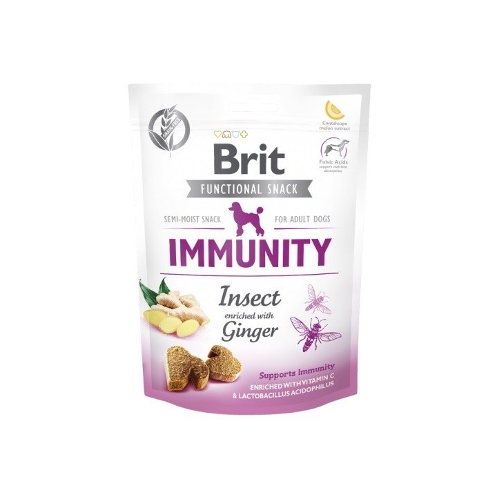 BRIT Care Dog Immunity&Insetti - snack per cani - 150 g