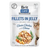 BRIT Care Filetti in gelatina Scatola gusti - cibo umido per gatti - 12 x 85g