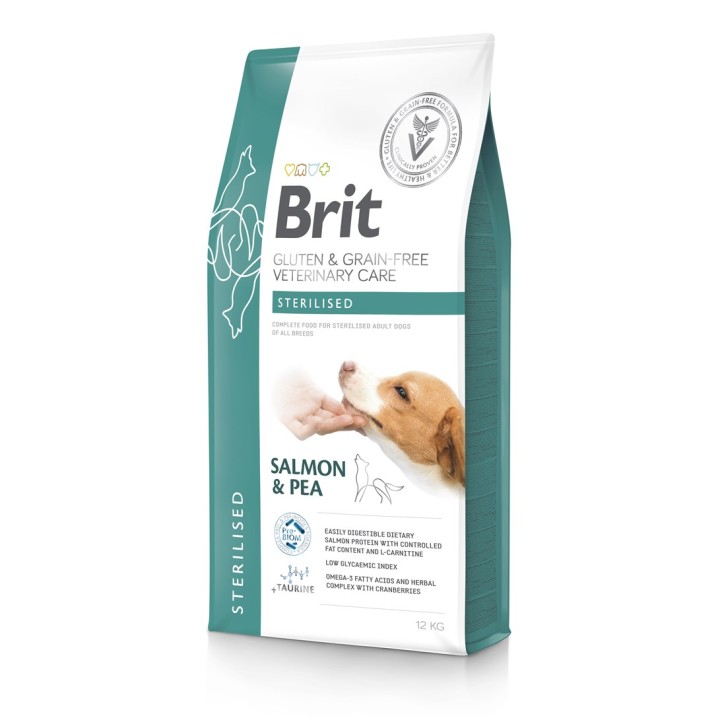BRIT Grain Free Vet Care Dog Sterilised - cibo secco per cani - 12kg