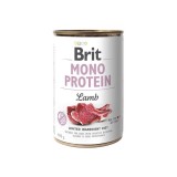 BRIT MONO PROTEIN Cibo umido per cani agnello 400 g