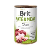 BRIT Paté&Carne adulto anatra - cibo umido per cani - 400 g