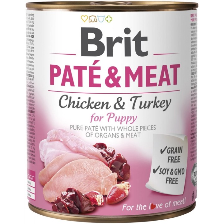 BRIT Paté & Carne Cucciolo - 800g