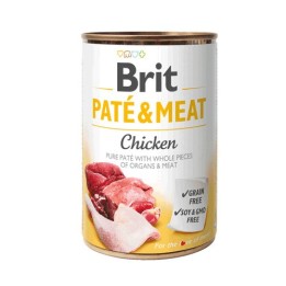 BRIT Paté & Carne con pollo - cibo umido per cani - 400g