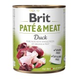 BRIT Paté & Carne con anatra - cibo umido per cani - 800g