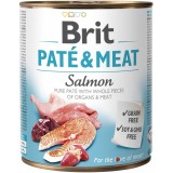 BRIT Paté & Carne con salmone - cibo umido per cani - 800g
