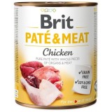 BRIT Paté & Carne con pollo - cibo umido per cani - 800g