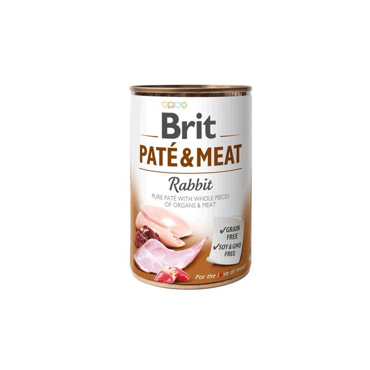 BRIT Paté & Carne con coniglio - 400g