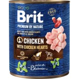 BRIT Premium by Nature Pollo con cuori - cibo umido per cani - 800 g