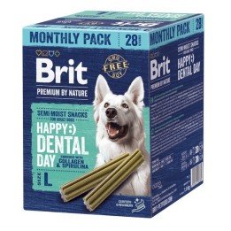 BRIT Premium by Nature Dog Dental snacks L - snack per cani - 28 pz