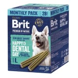 BRIT Premium by Nature Dog Dental snacks L - snack per cani - 28 pz