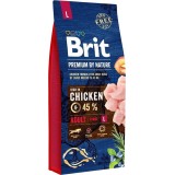 BRIT Premium by Nature Junior L Pollo - cibo secco per cani - 15 kg
