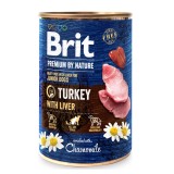 BRIT Premium by nature Junior Tacchino con fegato - cibo umido per cani - 400g