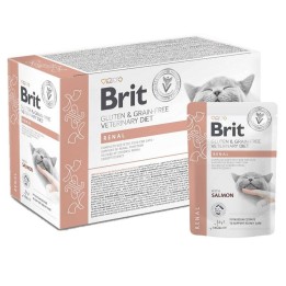 BRIT VD Renal Cat Pouch - cibo umido per gatti - 12x85g