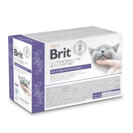 BRIT Veterinary Gastrointestinal Agnello - cibo umido per gatti - 12x85g
