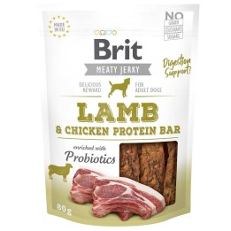 Brit Jerky agnello e pollo barretta proteica - snack per cani - 80 g