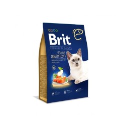 Cibo secco per gatti BRIT PREMIUM BY NATURE ADULT salmone 1 5 kg