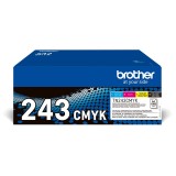 Brother TN-243CMYK cartuccia toner 1 pezzo originale nero ciano magenta giallo