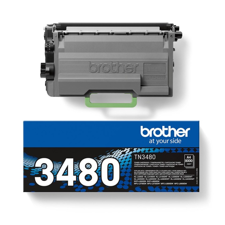Brother TN-3480 cartuccia toner originale nero 1 pezzo