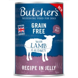 BUTCHER'S Original Recipe in gelatina Agnello - cibo umido per cani - 400g