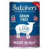 BUTCHER'S Original Recipe in gelatina Agnello - cibo umido per cani - 400g