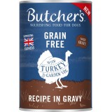 BUTCHER'S Original Recipe in salsa Tacchino - Cibo umido per cani - 400 g