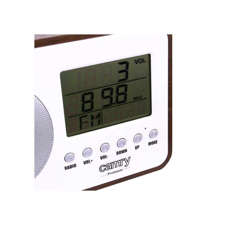 Camry CR1153 radio portatile digitale nero bianco