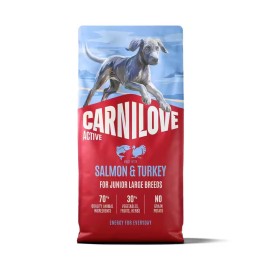 CARNILOVE Active Junior Salmone e Tacchino Large - cibo secco per cani - 12kg