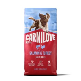 CARNILOVE Active Puppy Salmone e Tacchino - cibo secco per cani - 12kg