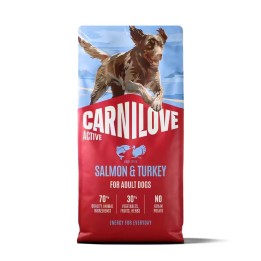 CARNILOVE Active Salmone e Tacchino - cibo secco per cani - 12kg