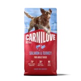 CARNILOVE Active Salmone e Tacchino - cibo secco per cani - 12kg