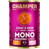 CHAMPER Coat & Skin Monoprotein Salmone - cibo umido per cani - 400g