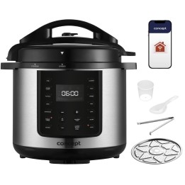 Concept CK8001 Multicooker 5.6 L 1000 W nero acciaio inossidabile