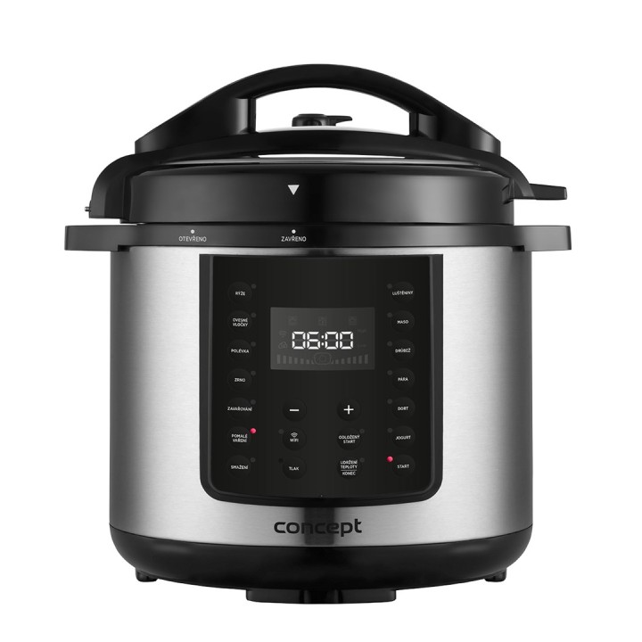 Concept CK8001 Multicooker 5.6 L 1000 W nero acciaio inossidabile