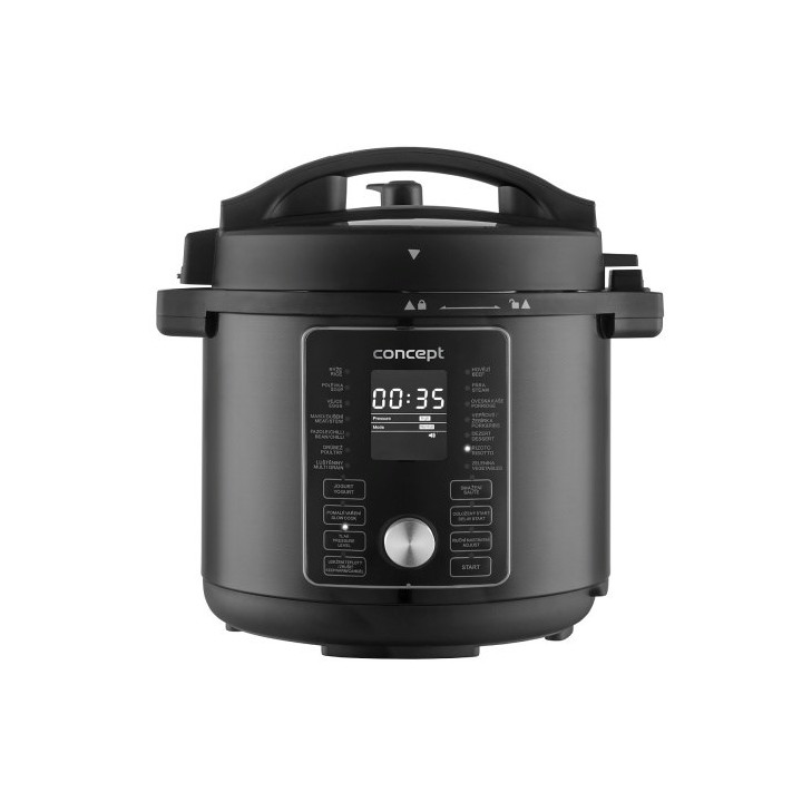 Concept Cookery CK8000 Multicooker con funzione friggitrice ad aria 1500 W nero