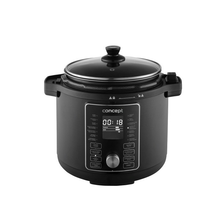 Concept Cookery CK8000 Multicooker con funzione friggitrice ad aria 1500 W nero