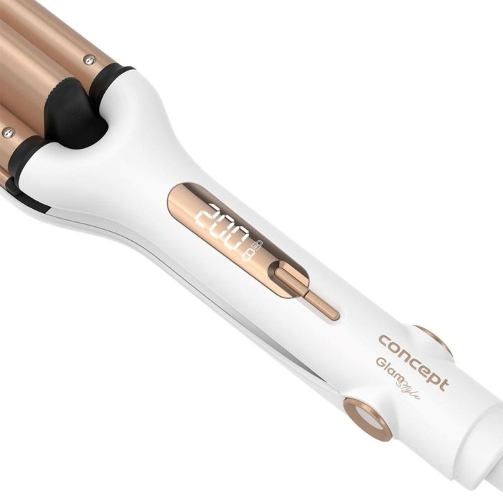 Concept KT2140 Dispositivo per lo styling dei capelli – ondulante oro bianco