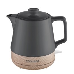 Concept RK0062 Bollitore elettrico 1 L 1200 W Antracite Legno