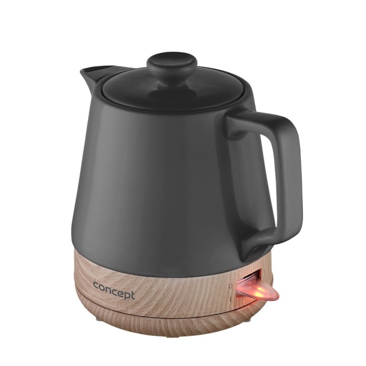 Concept RK0062 Bollitore elettrico 1 L 1200 W Antracite Legno