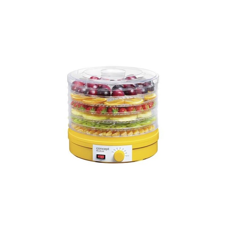 Concept SO1015 Essiccatore per alimenti giallo 245 W