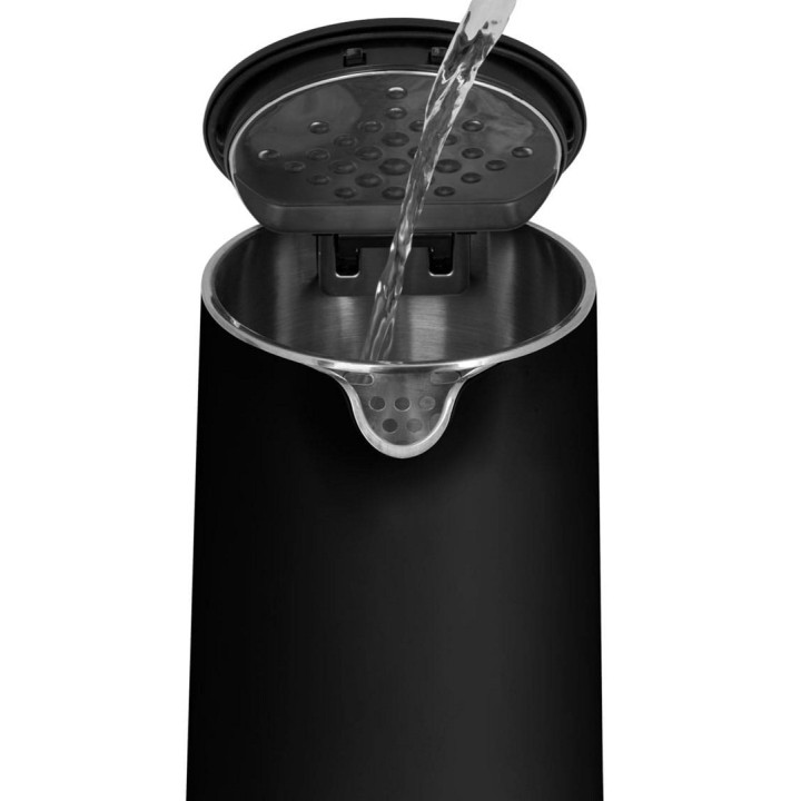 Bollitore elettrico a doppia parete 1 5 L Concept Nero RK 3301