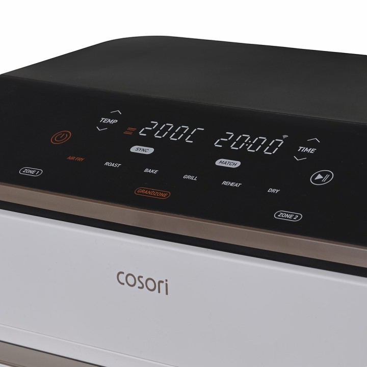 Cosori 1895375 Doppia 10 L Friggitrice ad aria calda 2800 W Autonoma Bianco