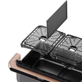Cosori Dual Blaze TwinFry Friggitrice ad aria calda 10 litri Nero