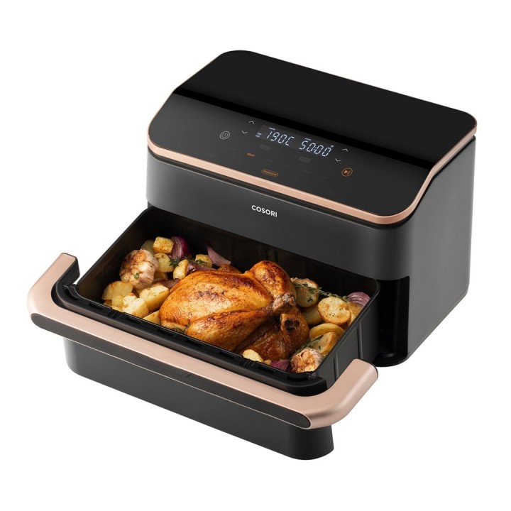 Cosori Dual Blaze TwinFry Friggitrice ad aria calda 10 litri Nero