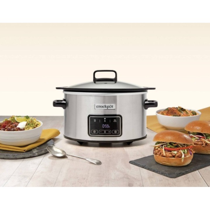 Crockpot CSC111X Pentola cottura lenta 3.5 L acciaio inox