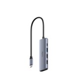 CUDY UH405 hub 5 in 1 USB-C con HDMI 4K